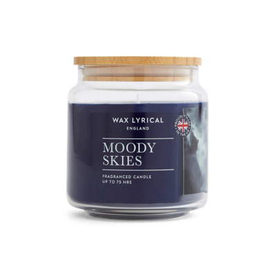 Medium Wax Lyrical Candle - Moody Skies