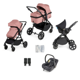 Ickle Bubba Pink Comet 3 in 1 Travel System