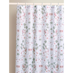Leaves & Flowers Shower Curtain