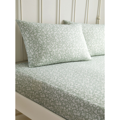 D&D Green Tess Fitted Bed Sheet Set