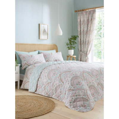 D&D Green Palais Bedspread - 195cm x 230cm