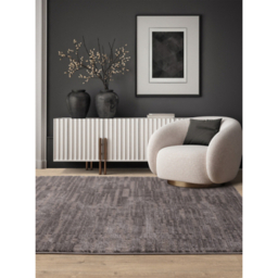 The Rug Edit Axel Blocks Charcoal Rug