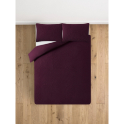 Embossed Fern Forest Duvet Set