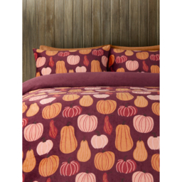 Pumpkins Super-Soft Fleece Duvet Set