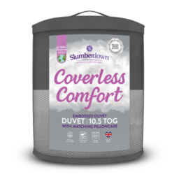 Slumberdown Coverless Comfort - Waffle Embossed Reversible Duvet