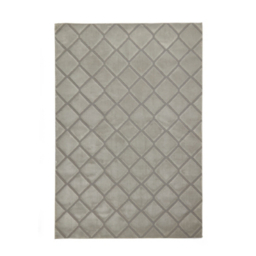 Catherine Lansfield Silver Cosy Diamond Rug