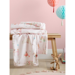 Belle & Boo Fairytale Cosy Fleece Blanket Throw - 150 x 200cm