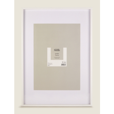 White A2 Plastic Poster Frame