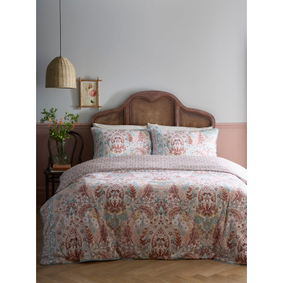 Appletree Floral Damask Cotton Duvet Set