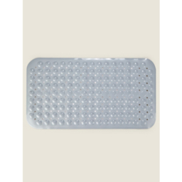Grey PVC Bath Mat