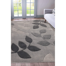 maker Grey Newport Leaf Rug