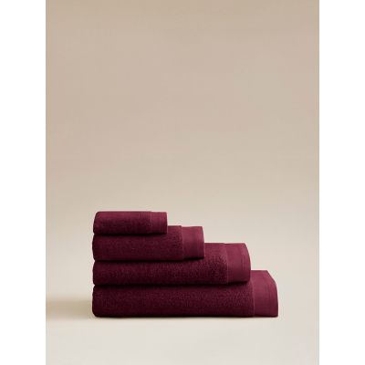Merlot Cotton Towel and Bath Mat Range