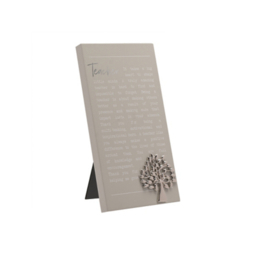 Moments Standing Plaque Teacher
