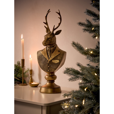 Gold Deer Home Décor Ornament