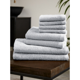 Catherine Lansfield White Quick Dry Towel Bale - Set of 8