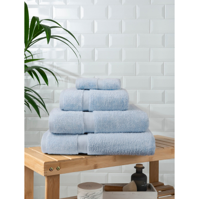 Ballad Blue Super-Soft Towel & Bath Mat Range