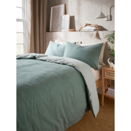Reversible Textured Duvet Set