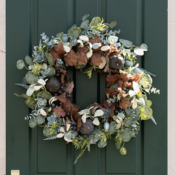 Scottish Everlasting 60cm Premium Pumpkin Autumn Wreath