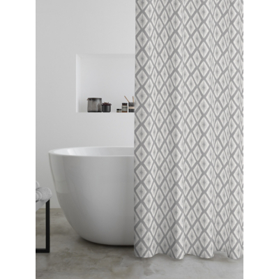 Catherine Lansfield Aztec Diamond Shower Curtain