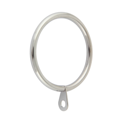 A-International Silver Curtain Rings 10 Pack