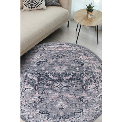 maker Pink Maestro Vintage Circle Rug