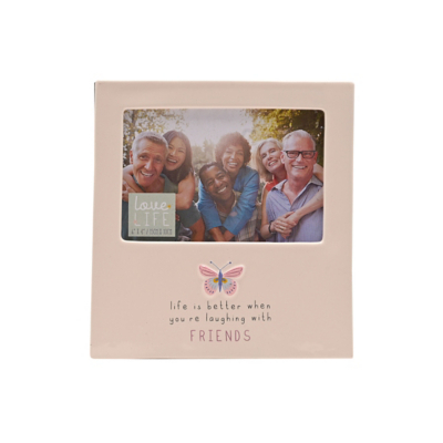 Love Life Photo Frame 4 x 6 Inch - Friends
