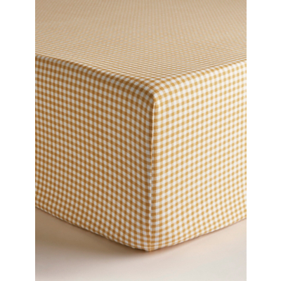 Soft & Cosy Brushed Cotton Gingham Fitted Sheet