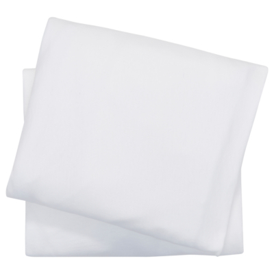 White Fitted Cotton - Set of 2