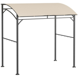 Outsunny Gazebo Tent for BBQ Grill with Curved Canopy
