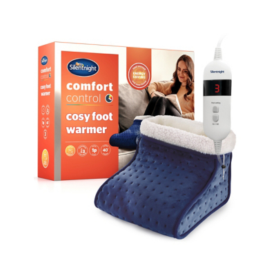 Silentnight Comfort Control Cosy Foot Warmer navy