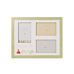 Love Life 3 Aperture Collage Frame - Family