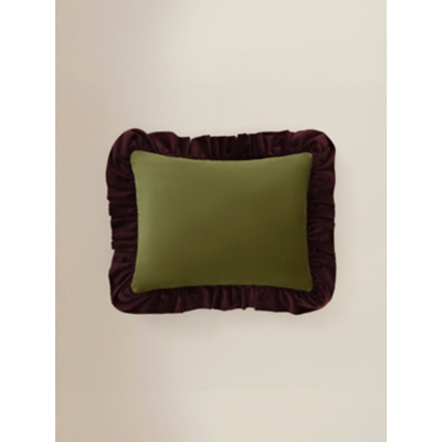 Velvet Frill Edge Cushion