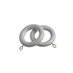 Speedy Grey Victory Wood 28mm Rings - Pack of 6