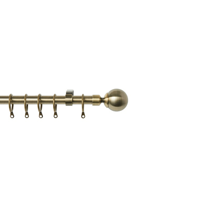 Speedy Antique Brass Ball 16-19mm Ext. Pole Set