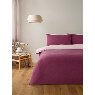 Reversible Textured Duvet Set