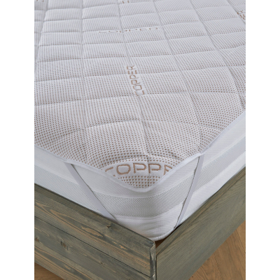 Just Wellness Natural Copper Mattress Protector