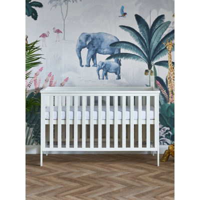Obaby White Evie Cot Bed