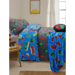 Marvel Hulk Blue Reversible Duvet Set