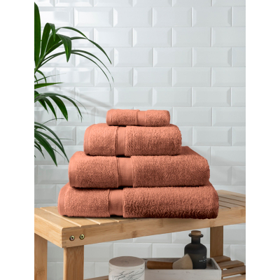 Terracotta Super-Soft Cotton Towel & Bath Mat Range