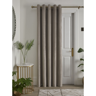 Laurence Llewelyn-Bowen Linen Montrose Single Panel Eyelet Door Curtain