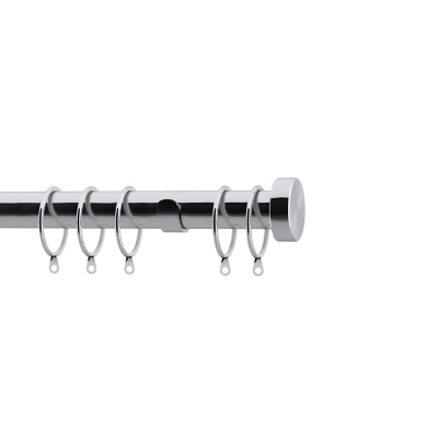 Speedy Chrome Stud 28mm Pole Set