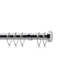 Speedy Chrome Stud 28mm Pole Set
