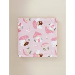 Pink Fairy Fleece Blanket - 120 x 150 cm