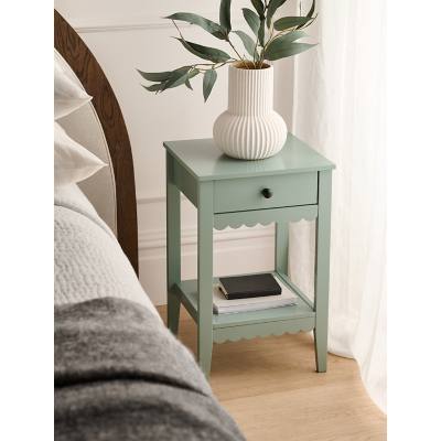 Green Bedside Table