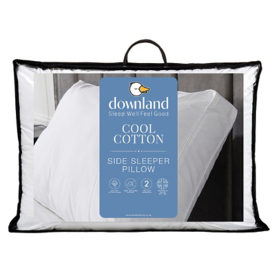 Downland Luxury Cool Cotton Side Sleeper Pillow