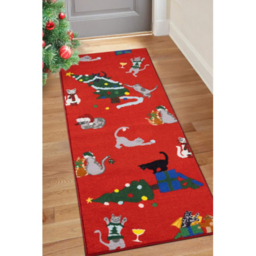 maker Festive Cats Runner