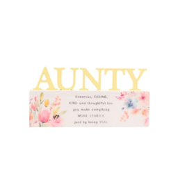 The Cottage Garden Floral Word - Aunty