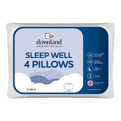 Downland Sleep Well Pillows - Pack of 4