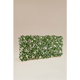 Topiary White Rose and Ivy Trellis