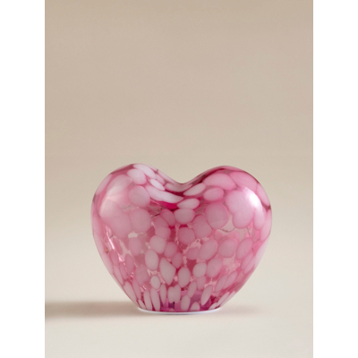 Pink Confetti Heart Table Lamp